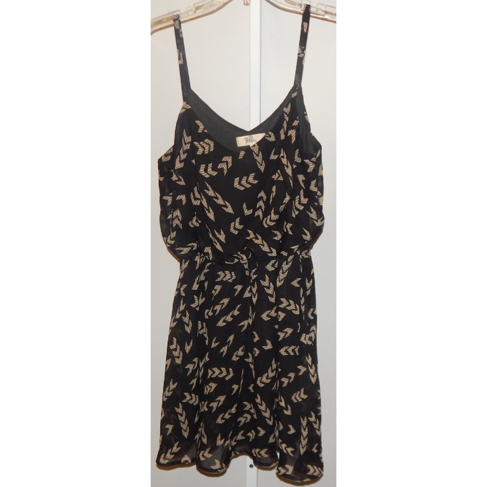 Black Poppy Dress